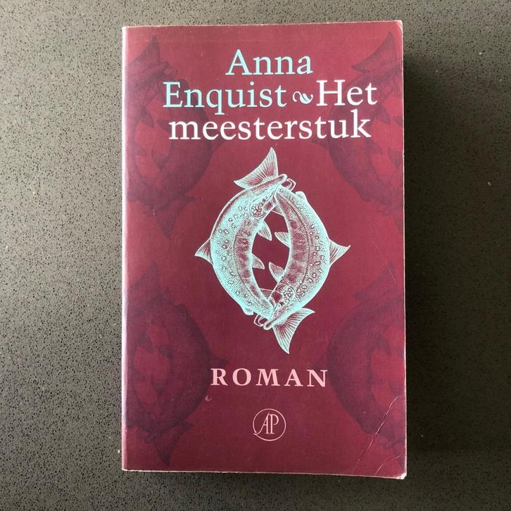 Boek - Het meesterstuk - Anna Enquist, Boeken, Literatuur, Gelezen, Nederland, Ophalen of Verzenden