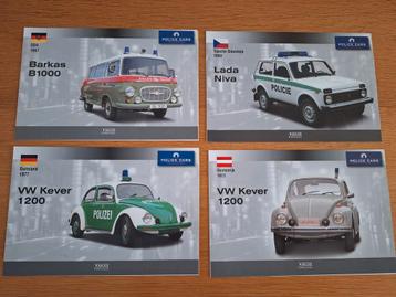 Atlas Collectie Police Cars - Set van 4 beschikbaar voor biedingen