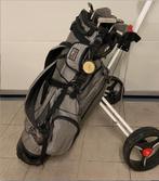 Golftas, clubs ijzer 2x 7, 2x 9 en 3x putters, golfballen, t, Sport en Fitness, Ophalen, Gebruikt, Set, Mizuno