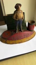 gietijzeren antiek rookstandaard 1880 - 1900 EG ZIMMERMANN, Ophalen of Verzenden, Gebruikt, Asbak