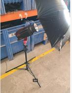 Complete Multiblitz Profilux flitsset met tas lampen plu's +, Gebruikt, ., ., .