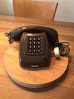 Vintage PTT telefoon Mocca T65 de luxe ‘77, Ophalen of Verzenden, Zo goed als nieuw