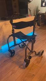 Inklapbare rollator met zitje en rugband., Diversen, Ophalen, Opvouwbaar, Gebruikt