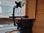 NewStar 2 monitor arm beugel max 27 inch, Ophalen of Verzenden, Zo goed als nieuw