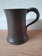 James Yates tinnen pul / pint 19e eeuw, Antiek en Kunst, Antiek | Tin, Ophalen of Verzenden