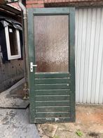 Merbau hardhouten buitendeur 201,5x82,5cm, Doe-het-zelf en Verbouw, Ophalen, Gebruikt, 80 tot 100 cm, Buitendeur