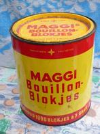 oud Maggiblik/winkelblik Maggi /voorraadblik Maggi bouillon, Verzamelen, Blikken, Ophalen of Verzenden, Gebruikt, Overige, Overige merken