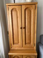 Kast, Ophalen, Eikenhout, Minder dan 150 cm, 150 tot 200 cm