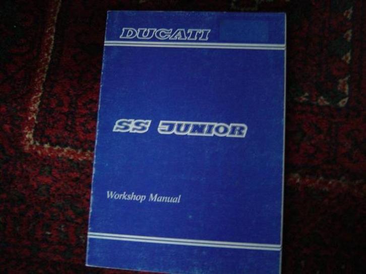 DUCATI SS JUNIOR 398 cc workshop manual 1990, Motoren, Handleidingen en Instructieboekjes, Ducati, Ophalen of Verzenden