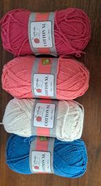 Cotton XL 4 bollen, Ophalen of Verzenden, Zo goed als nieuw, Breien of Haken, Wol of Garen