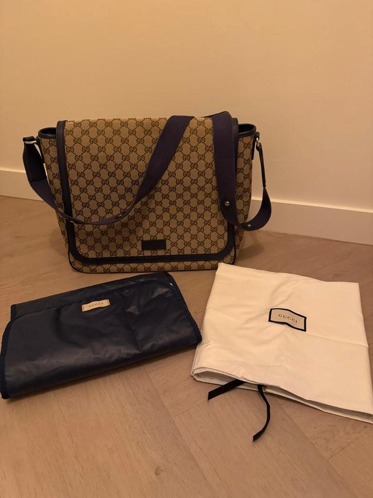 Gucci Luiertas - Zo Goed Als Nieuw!, Kinderen en Baby's, Luiertassen, Zo goed als nieuw, Schoudertas, Ophalen