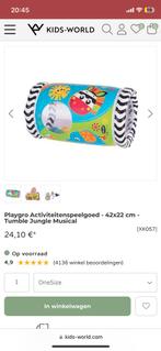 Playgro Tumble Jungle Muziek Speelrol, Kinderen en Baby's, Speelgoed | Babyspeelgoed, Ophalen of Verzenden, Nieuw, Babygym, Met geluid