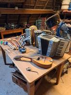 Muziekinstrumenten, Ophalen