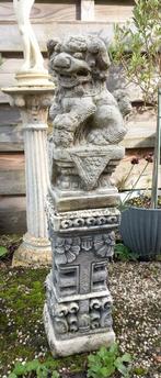 Chinees beeld van een Foo Dog, Tempelleeuw op zuil, Antiek en Kunst, Ophalen