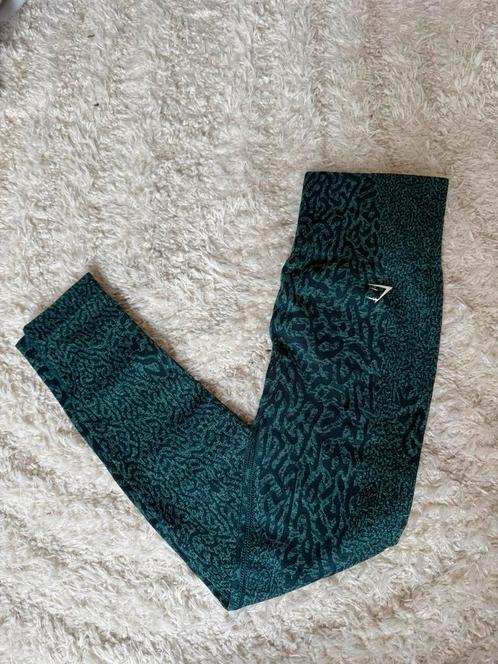 Legging gymshark maat xs, Kleding | Dames, Sportkleding, Zo goed als nieuw, Fitness of Aerobics, Maat 34 (XS) of kleiner, Groen