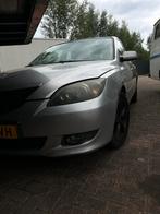 Mazda 3 1.6 Hatchback 2004 Grijs, Auto's, Mazda, 1160 kg, Stof, Zwart, 4 cilinders