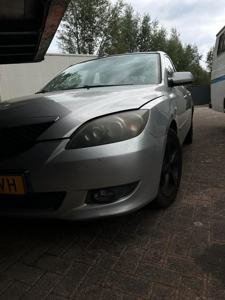 Mazda 3 1.6 Hatchback 2004 Grijs, Auto's, Mazda, Particulier, ABS, Airbags, Airconditioning, Centrale vergrendeling, Benzine, C