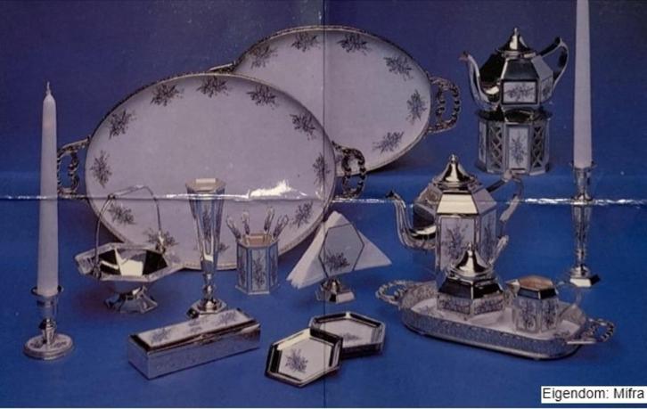 GEZOCHT: Div. items PAKO Rhenen verzilverd met emaille., Antiek en Kunst, Curiosa en Brocante, Ophalen