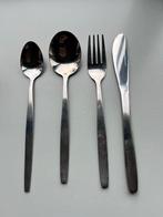 Bestekbak met lepels, vorken, messen, Ophalen of Verzenden, Zo goed als nieuw, Rvs of Chroom