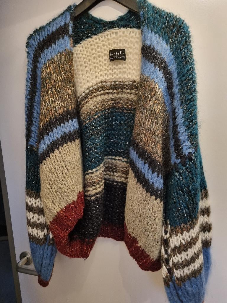 Prachtig Multi color vest van Kiro by Kim, Overige kleuren, Maat 42/44 (L), Nieuw, Ophalen of Verzenden