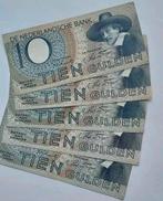 10 gulden 1943 l., Postzegels en Munten, Bankbiljetten | Nederland, Ophalen of Verzenden, 10 gulden