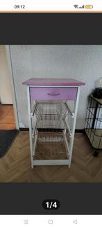 Bijzet tafel, Ophalen, Gebruikt, Rechthoekig, Minder dan 55 cm