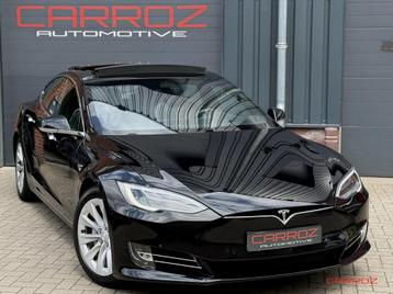 Tesla Model S 90D Pano Trekhaak Luchtvering Leer beschikbaar voor biedingen