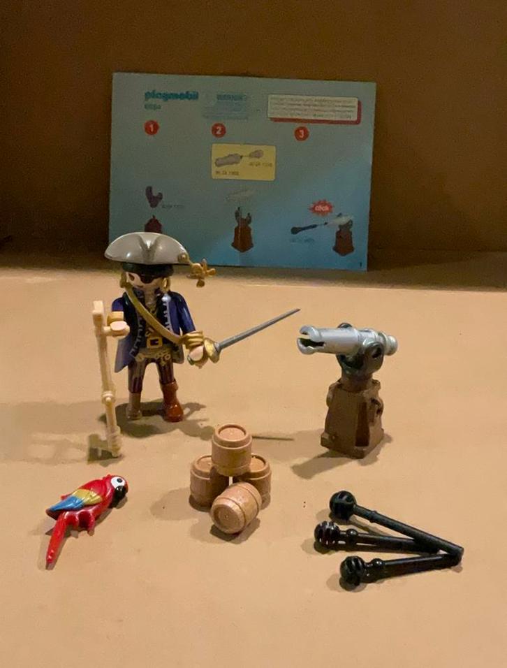 PLAYMOBIL Piratenkapitein Eénoog - 6684, Kinderen en Baby's, Speelgoed | Playmobil, Zo goed als nieuw, Complete set, Ophalen