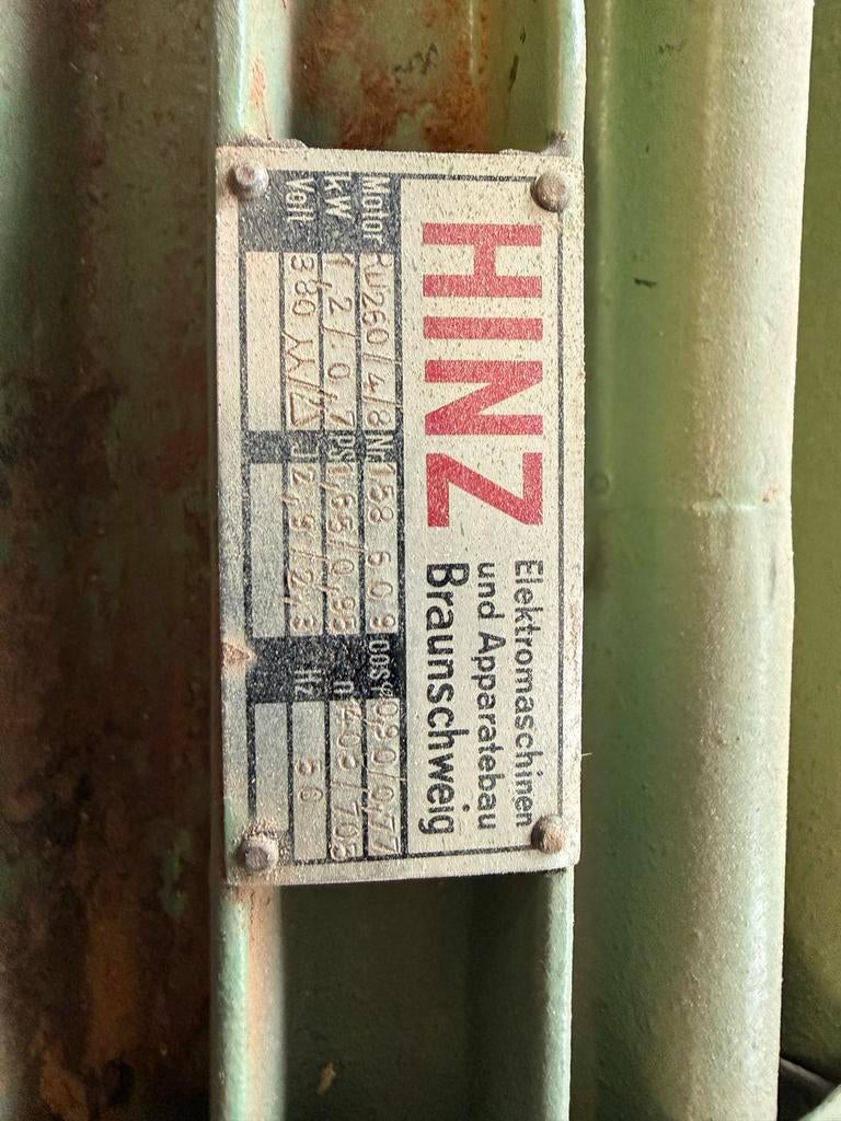 Oude 380V Motor - Hinz Braunschweig, Doe-het-zelf en Verbouw, Motoren, Ophalen