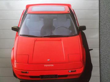 Toyota MR2 Groot formaat Brochure beschikbaar voor biedingen
