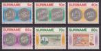 Suriname 348/53 postfris Munten en Bankbiljetten 1983, Postzegels en Munten, Postzegels | Suriname, Ophalen of Verzenden, Postfris