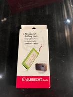 ALBRECHT Battery pack voor DR 850, ALBRECHT Audio, ., Ophalen of Verzenden, Zo goed als nieuw