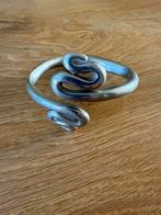 TRIBAL ART SLANGENARMBAND massief zilver, Ophalen of Verzenden, Gebruikt, Zilver, Zilver