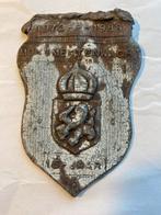 Trotseerloodje monumentenwacht, Antiek en Kunst, Antiek | Tin, Ophalen of Verzenden