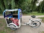 Bakfiets van 'De Fietsfabriek' met elektrische motor, Ophalen, 4 kinderen of meer, Gebruikt, Elektrisch
