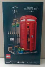 Lego 21347 LONDON TELEFOONCEL INCL VERLICHTINGSSET NIEUW, Ophalen of Verzenden, Nieuw
