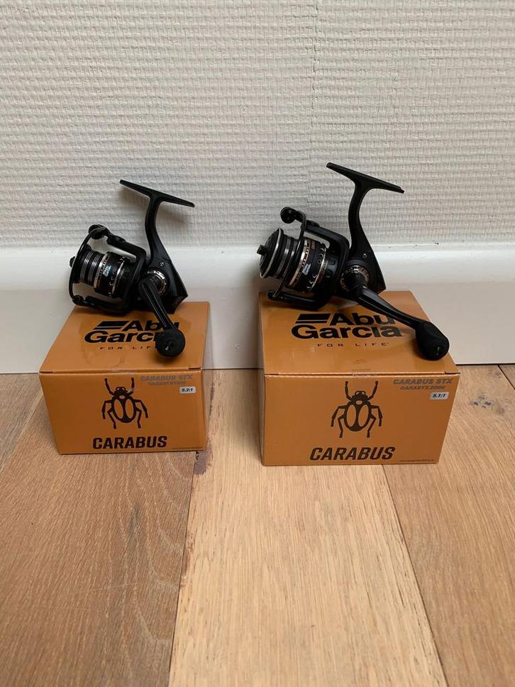 Nieuwe Abu Garcia Carabus 2000 molen, 6 lagers + extra spoel, Watersport en Boten, Hengelsport | Roofvissen, Nieuw, Molen, Ophalen of Verzenden