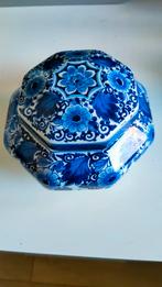 Delfts Blauw potje en klein vaasje, Antiek en Kunst, Ophalen