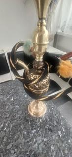 Antieke Koperen Waterpijp - Handgemaakt, Antiek en Kunst, Antiek | Koper en Brons, Ophalen of Verzenden, Koper