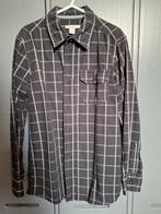 Zwart met grijs overhemd van Esprit. Maat 128/134., Overhemd of Blouse, Ophalen of Verzenden, Zo goed als nieuw, Esprit