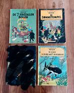 Kuifje Albums: De 7 Kristallen Bollen, Zonnetempel, Scharlak, Meerdere stripboeken, Ophalen of Verzenden, Gelezen, Hergé