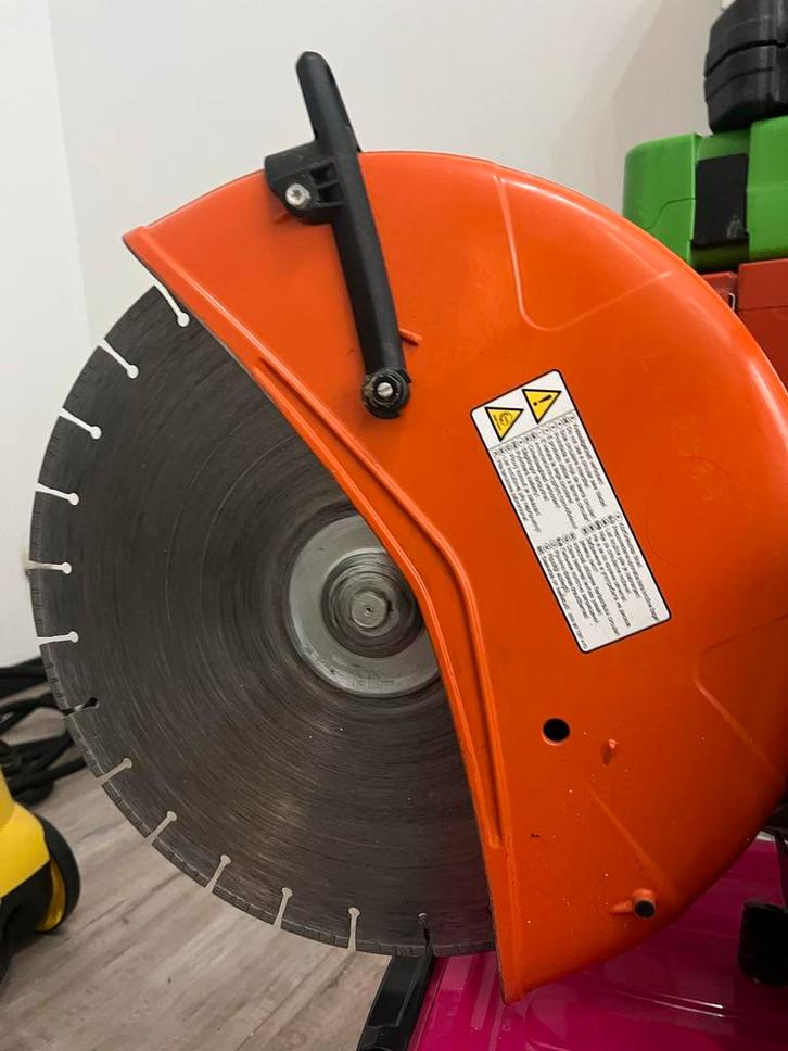 Stihl TS800 doorslijper, Doe-het-zelf en Verbouw, Gereedschap | Schuurmachines, Gebruikt, Overige typen, 1200 watt of meer, Ophalen of Verzenden