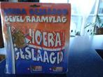 vlag raamvlag 90 x 60 ,, hoera geslaagd,,nieuw, Diversen, Ophalen of Verzenden, Nieuw