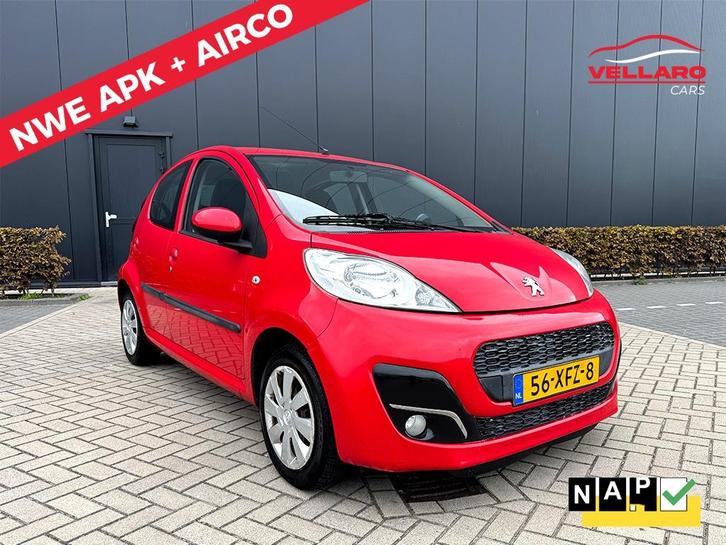Peugeot 107 1.0-12V 2012 |AIRCO|5DR|APK 10-2026|EL. RAMEN, Auto's, Peugeot, Bedrijf, ABS, Airbags, Airconditioning, Alarm, Centrale vergrendeling