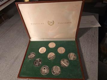 Set puur zilveren munten van het legendarische wk van 1974  beschikbaar voor biedingen