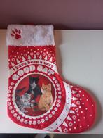 Kerstsok met 3 katten NIEUW, Diversen, Nieuw, Ophalen of Verzenden