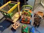 speelgoed; houten loopwagentjes, Kinderen en Baby's, Speelgoed | Houten speelgoed, Ophalen, Zo goed als nieuw, Overige typen