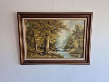 Bos ladschap 110x80 cm beschikbaar voor biedingen