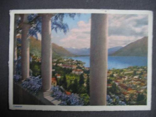 Locarno, gelopen kaart, Verzenden, Voor 1920, Gelopen, Frankrijk