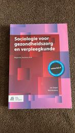 Sociologie voor gezondheidszorg en verpleegkunde, Ophalen of Verzenden, Zo goed als nieuw, Overige wetenschappen